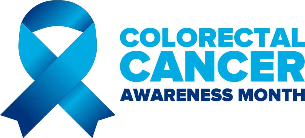 blue ribbon for colorectal cancer awareness month
